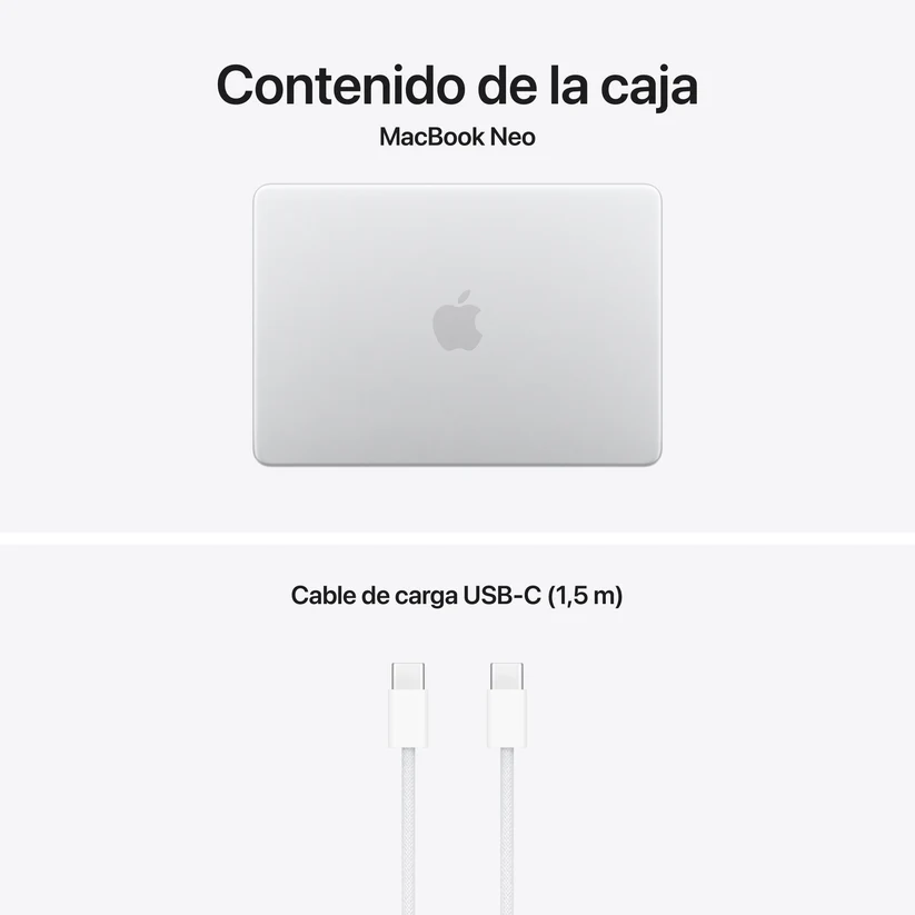 MACBOOK NEO 13" - Apple A18 Pro - Teclado QWERTY Español - Imagen 18