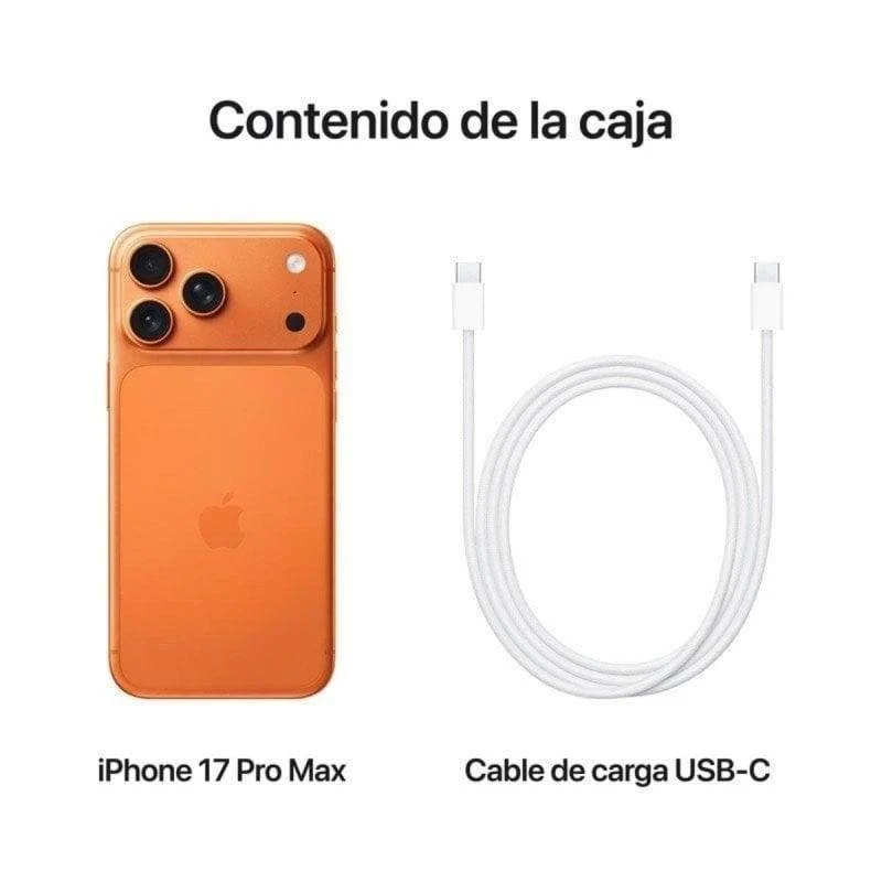IPHONE 17 PRO MAX NARANJA CÓSMICO 256GB - Imagen 8
